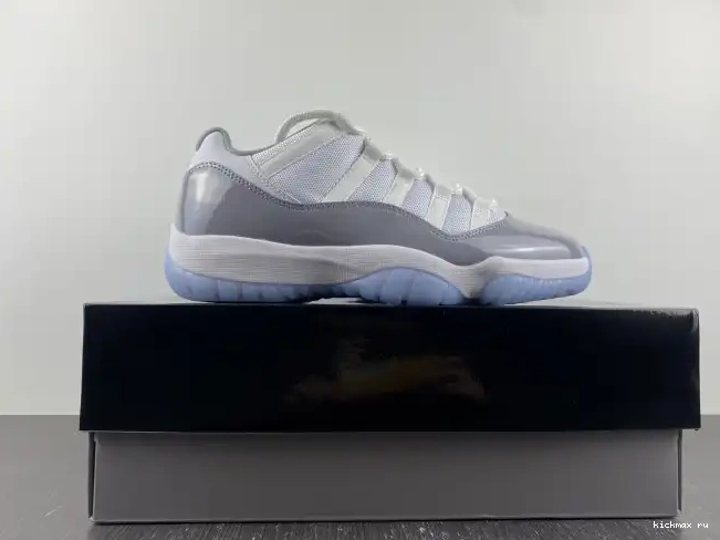 Rep Kickmax 11 AV2187-140 Jordan Air Grey Low Cement 0420